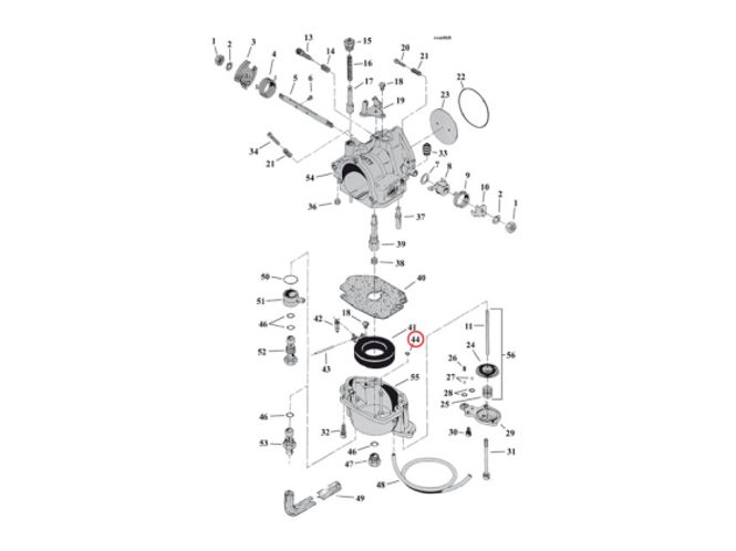 Hovedbilde S&S O-RING, EJECTOR NOZZLE