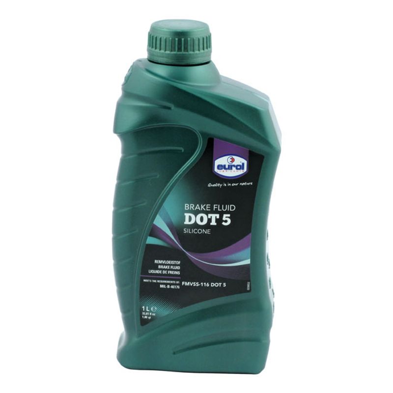 Bremseveske DOT 5 silicone 1L