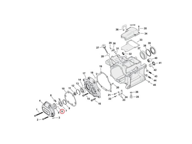Hovedbilde JAMES, OIL PUMP CHECK VALVE/CLUTCH BALLS, steel 3/8