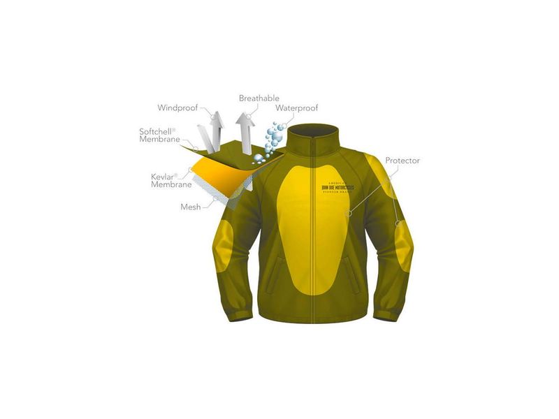 John Doe Softshell Hoodie Jacket