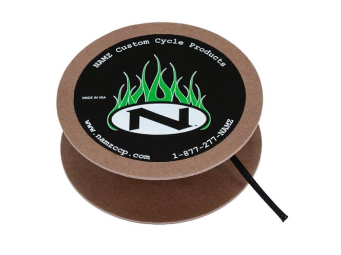 Hovedbilde braided flex sleeving. Black, 1/4