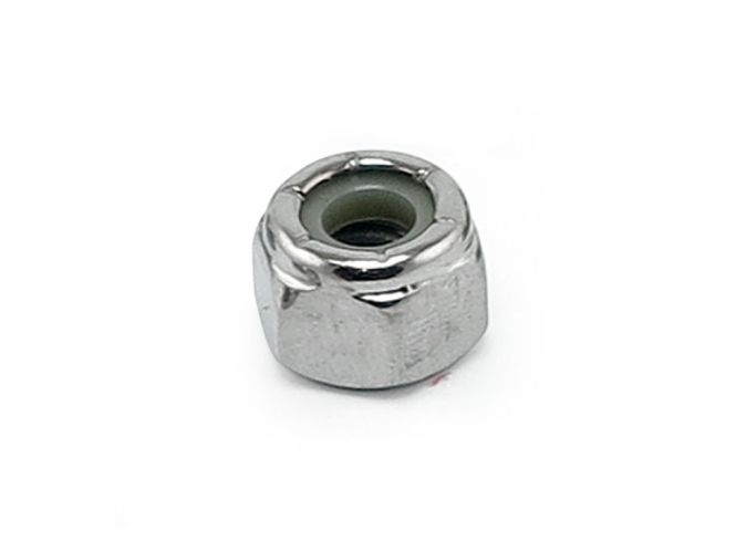 Hovedbilde Colony 3/8-16 nylon insert lock nuts chrome, Låsemutter
