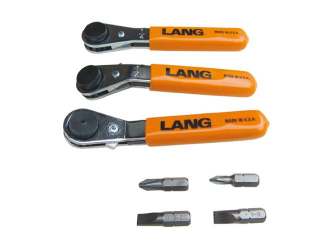 Hovedbilde LANG TOOLS, MINI RATCHETING BIT WRENCH. STRAIGHT, Verktøy