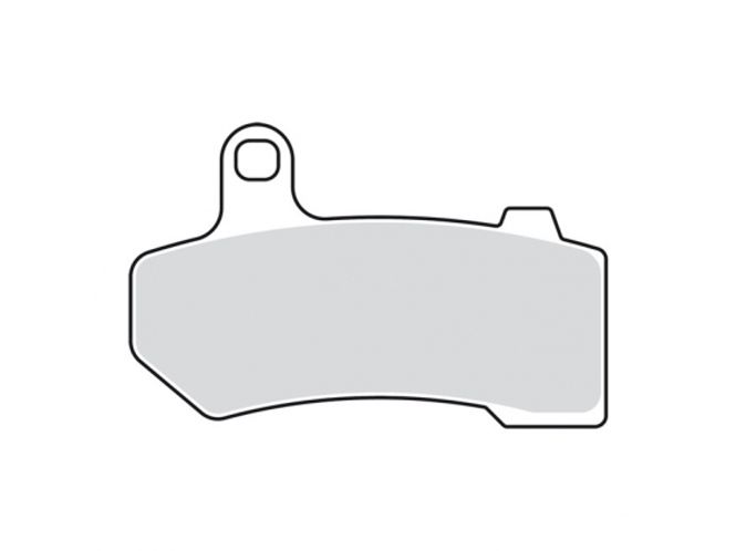 Hovedbilde V-PAD SEMI SINTERED BRAKE PADS, Bremseklosser 08-20 Touring; 09-13 & ...