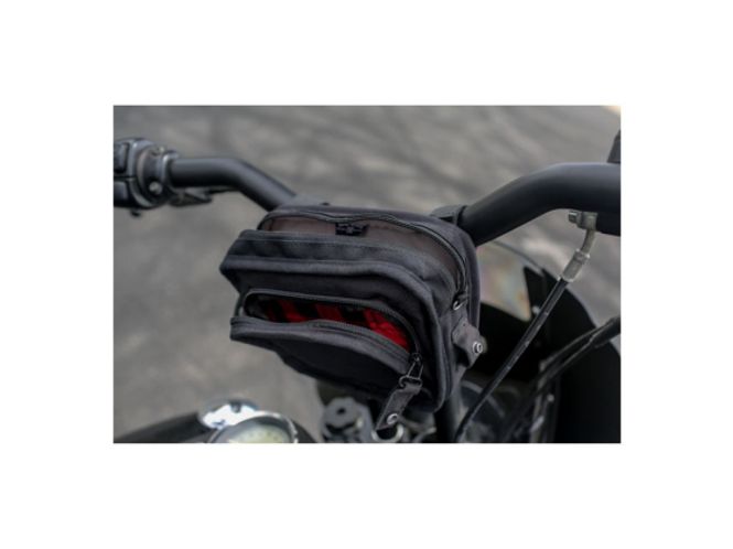 Hovedbilde BURLY VOYAGER HANDLEBAR BAG, BLACK CORDURA, Veske til styre