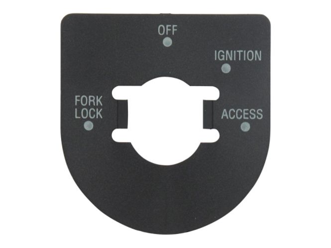 Hovedbilde IGNITION SWITCH DECAL. SATIN BLACK, IGNITION SWITCH DECAL. SATIN ...