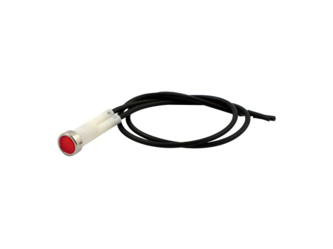 Hovedbilde 3/8 indicator light. Red, no symbol