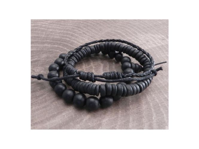 Hovedbilde BEAD & CORD BRACELET, armbånd