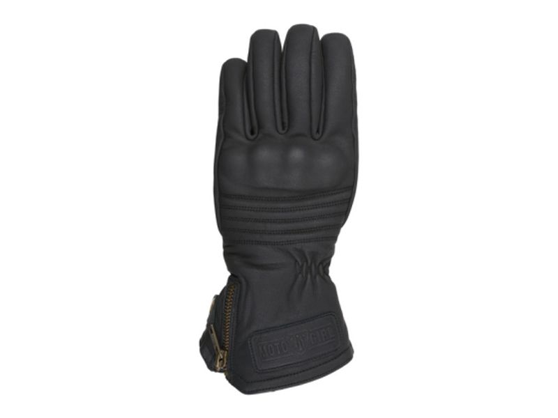 MOTOGIRL WINTER GLOVES BLACK, Kjøre hansker dame