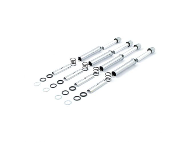 Hovedbilde COMPLETE EVO B.T. PUSHROD COVER KIT., cover støtstenger