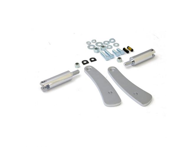 Hovedbilde ADJUSTABLE DYNA HIGHWAY PEG MOUNT KIT, CHROME, Fothviler feste
