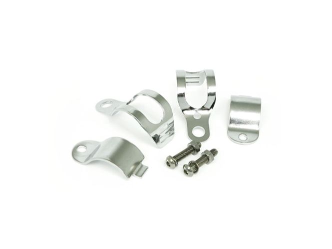 Hovedbilde TURN SIGNAL FORK MOUNT KIT. 30-45MM. CHROME