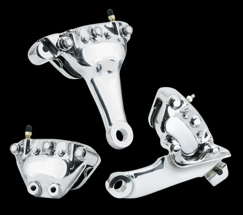 Brake caliper & bracket assembly, rear.