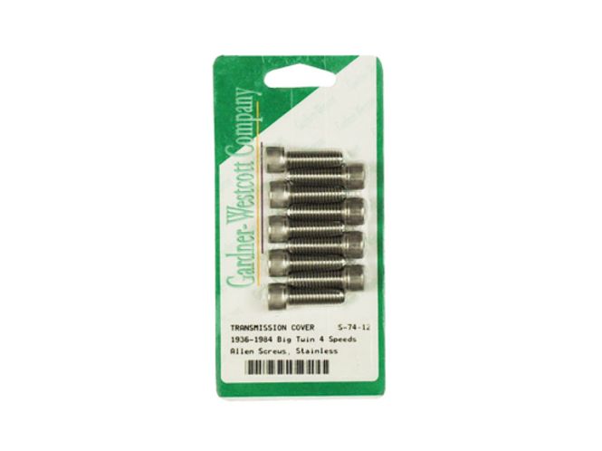Hovedbilde side cover screw kit 36-86 4-speed BT