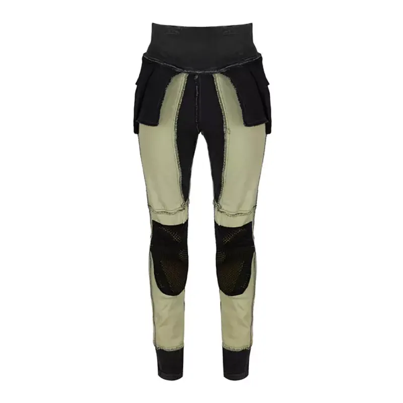 MOTOGIRL MELISSA JEGGING GREY, Kevlar 