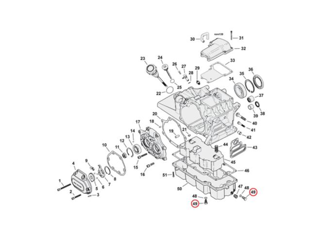 Hovedbilde OIL DRAIN PLUG, MAGNETIC, Olje tappe plugg