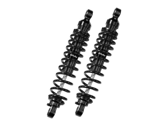 Hovedbilde WME dual shock absorber set. Black. 356mm, Støtdempere