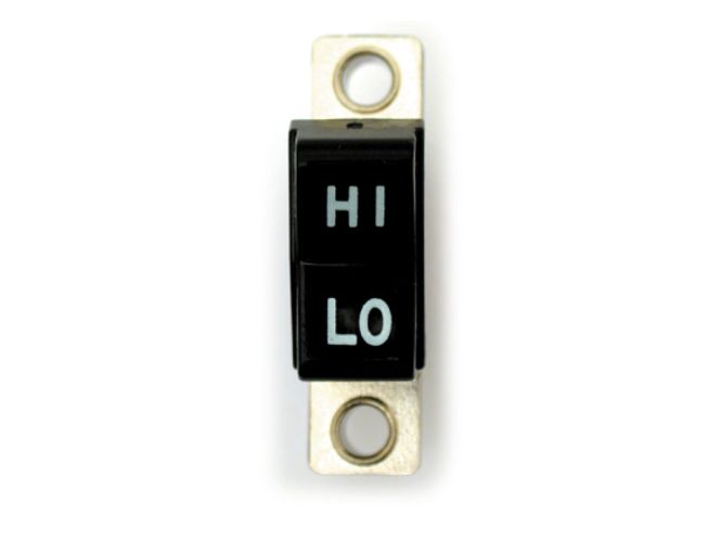 Hovedbilde Handlebar rocker switch, Hi/Low. Black, Bryter
