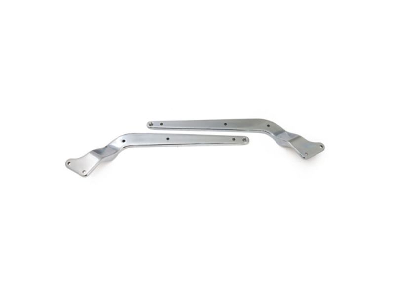 86-99 FLSTC/F fender strut covers. Chrome,  fender strut covers