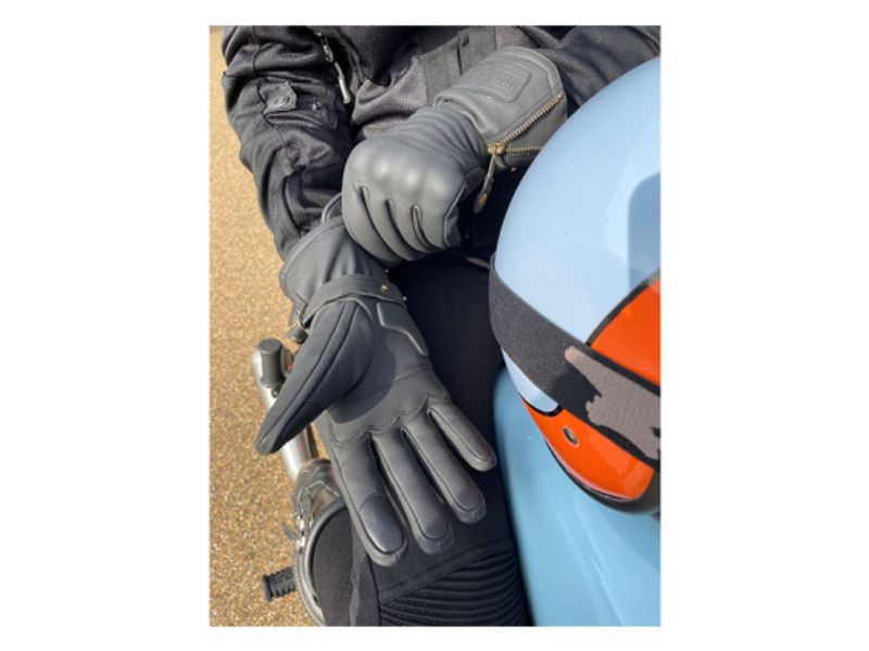 MOTOGIRL WINTER GLOVES BLACK, Kjøre hansker dame