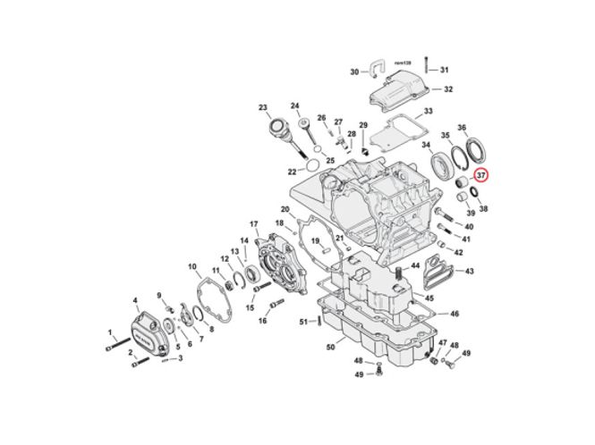 Hovedbilde Needle bearing transmission, closed end