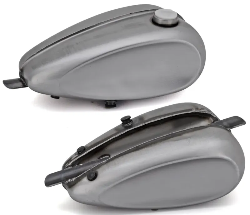 Mustang Laredo style ribbed gas tanks with dished sides