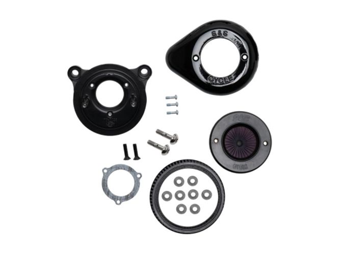 Hovedbilde S&S, 'Air Stinger Stealth' air cleaner kit.