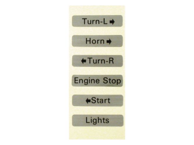 Hovedbilde Decal set, switch housing