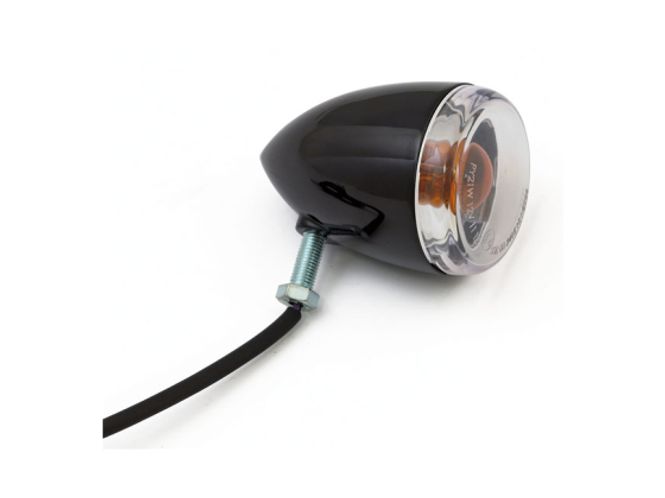 Hovedbilde LATE-STYLE TURN SIGNAL ASSEMBLY. REAR. GLOSS BLACK, Blink lys